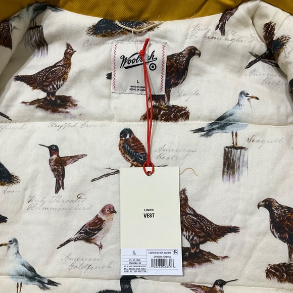 Men's Fisherman Vest - Woolrich x Target Gold - Picture 10 of 13